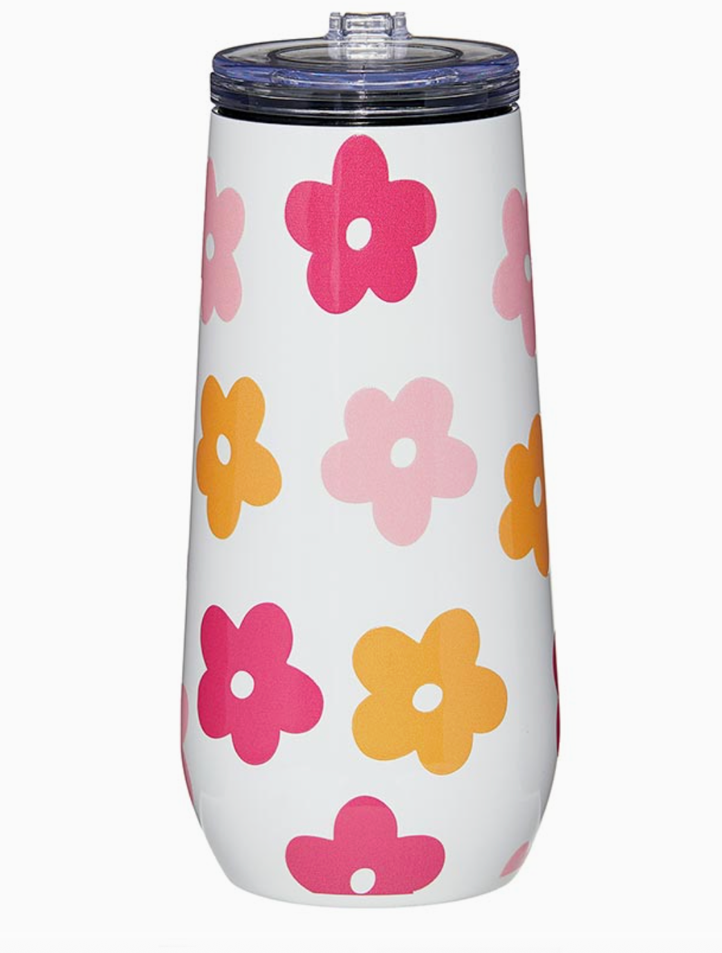 Champagne Tumbler - Flowers