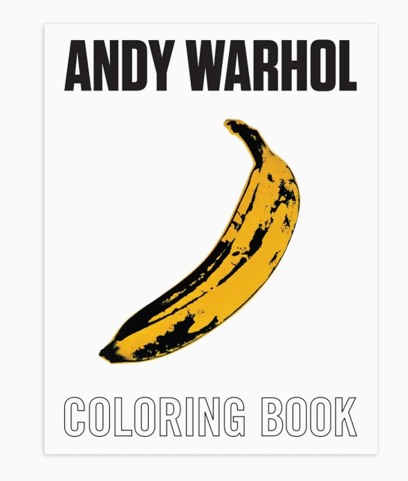 Andy Warhol Coloring Book