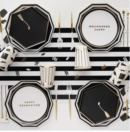 Happy Graduation Snack Plates