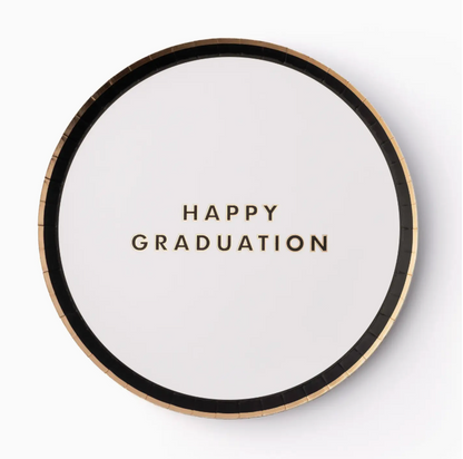 Happy Graduation Snack Plates