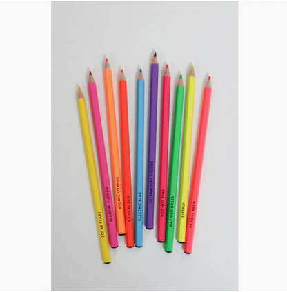 Neon Colored Pencils