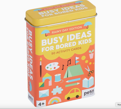 Busy Ideas For Bored Kids: Rainy Day Edition