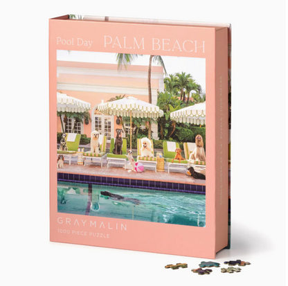 Gray Malin Palm Beach 1000 Piece Book Box Puzzle