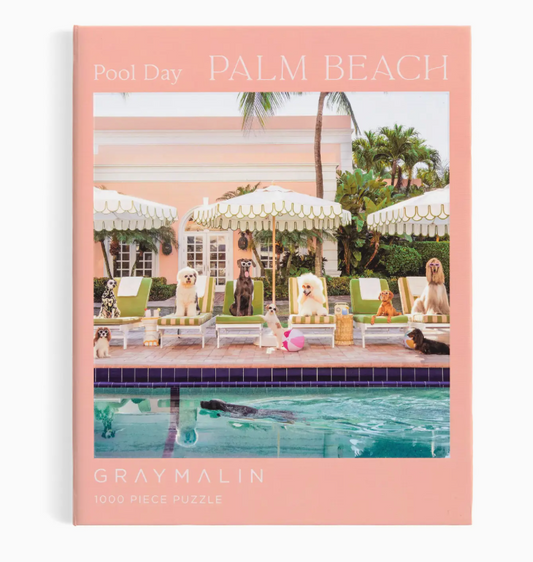 Gray Malin Palm Beach 1000 Piece Book Box Puzzle