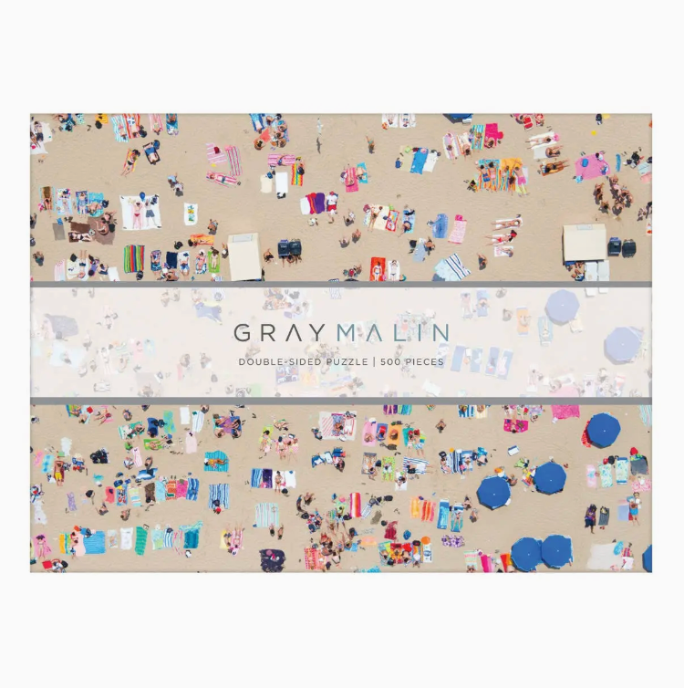 Gray Malin the Beach Double-Sided 500 Piece Puzzle