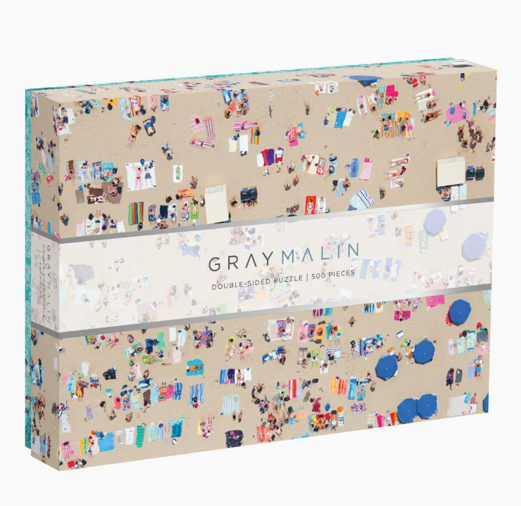 Gray Malin the Beach Double-Sided 500 Piece Puzzle