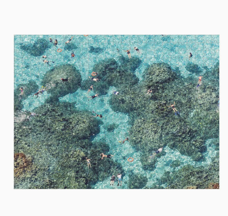 Gray Malin the Beach Double-Sided 500 Piece Puzzle