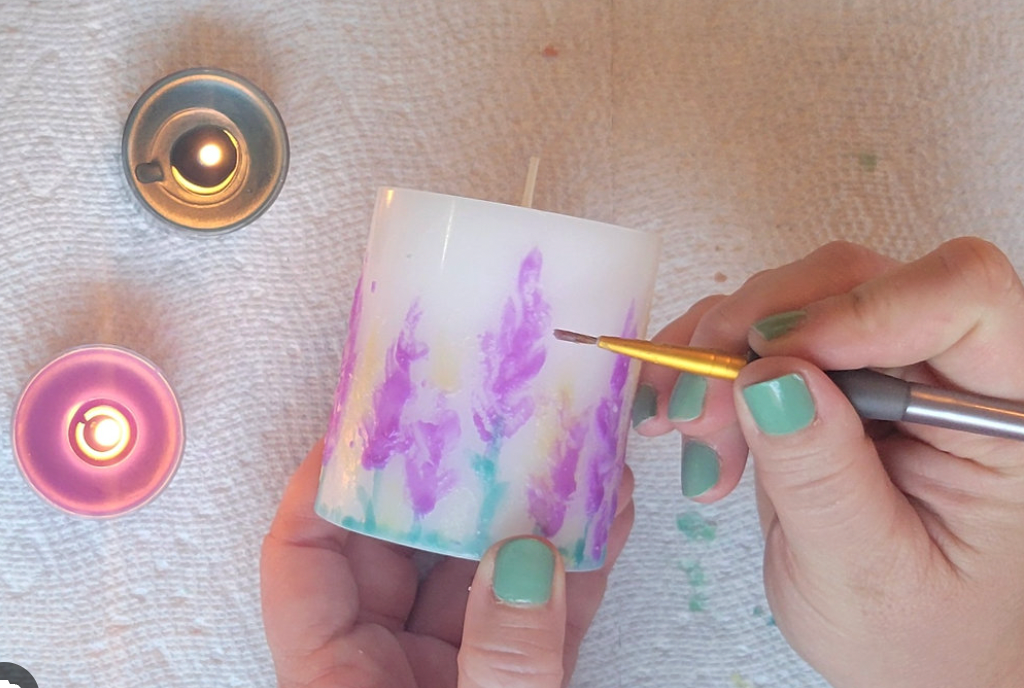 Private Candle Painting Party February 1, 1-2:30pm