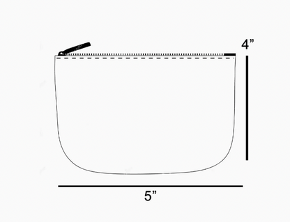 A+ Apple Teacher Seed Beaded Coin Purse