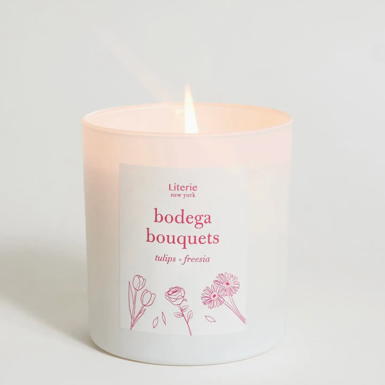 Literie Bodega Bouquets Scented Candle - Thumbnail 5