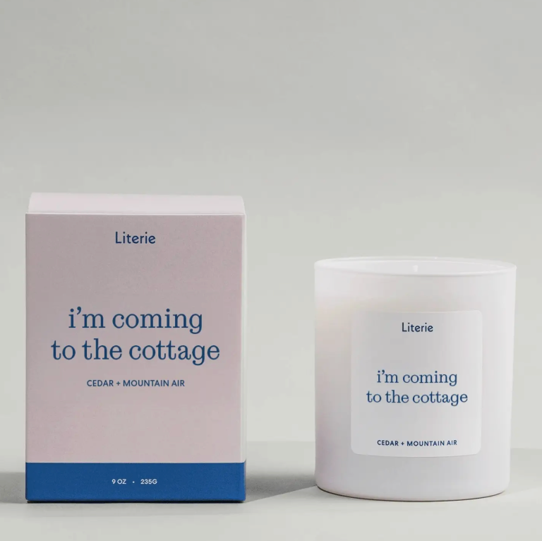 I'm Coming To the Cottage Candle