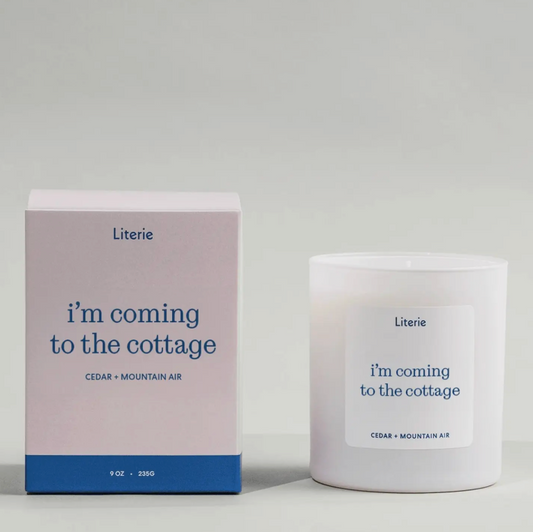 I'm Coming To the Cottage Candle