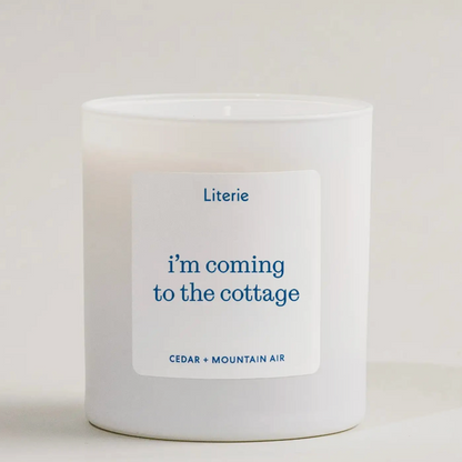 I'm Coming To the Cottage Candle