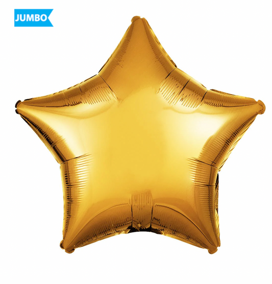 28" Star - Metallic Gold