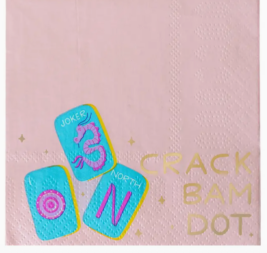 Crack Bam Dot Cocktail Napkins