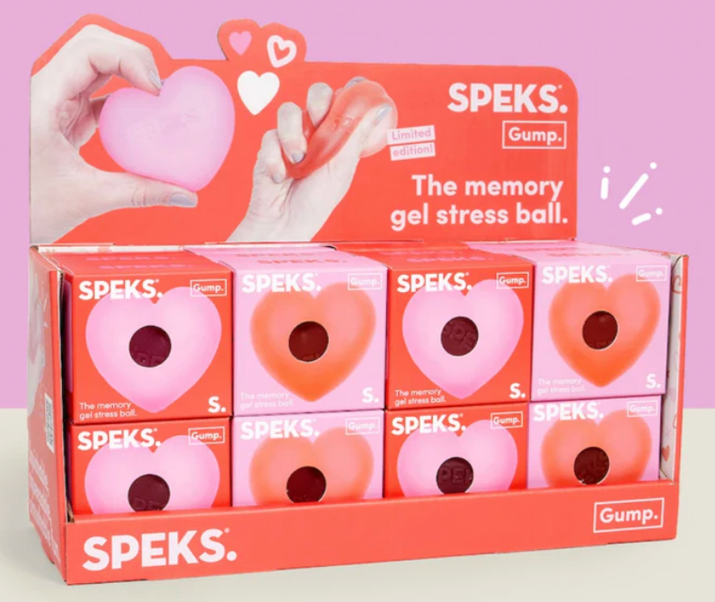 Speks Gump Heart Stress Ball