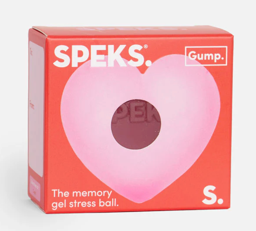 Speks Gump Heart Stress Ball