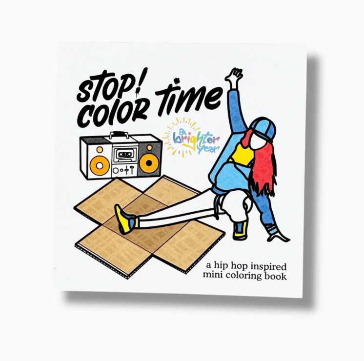 Stop! Color Time Mini Coloring Book