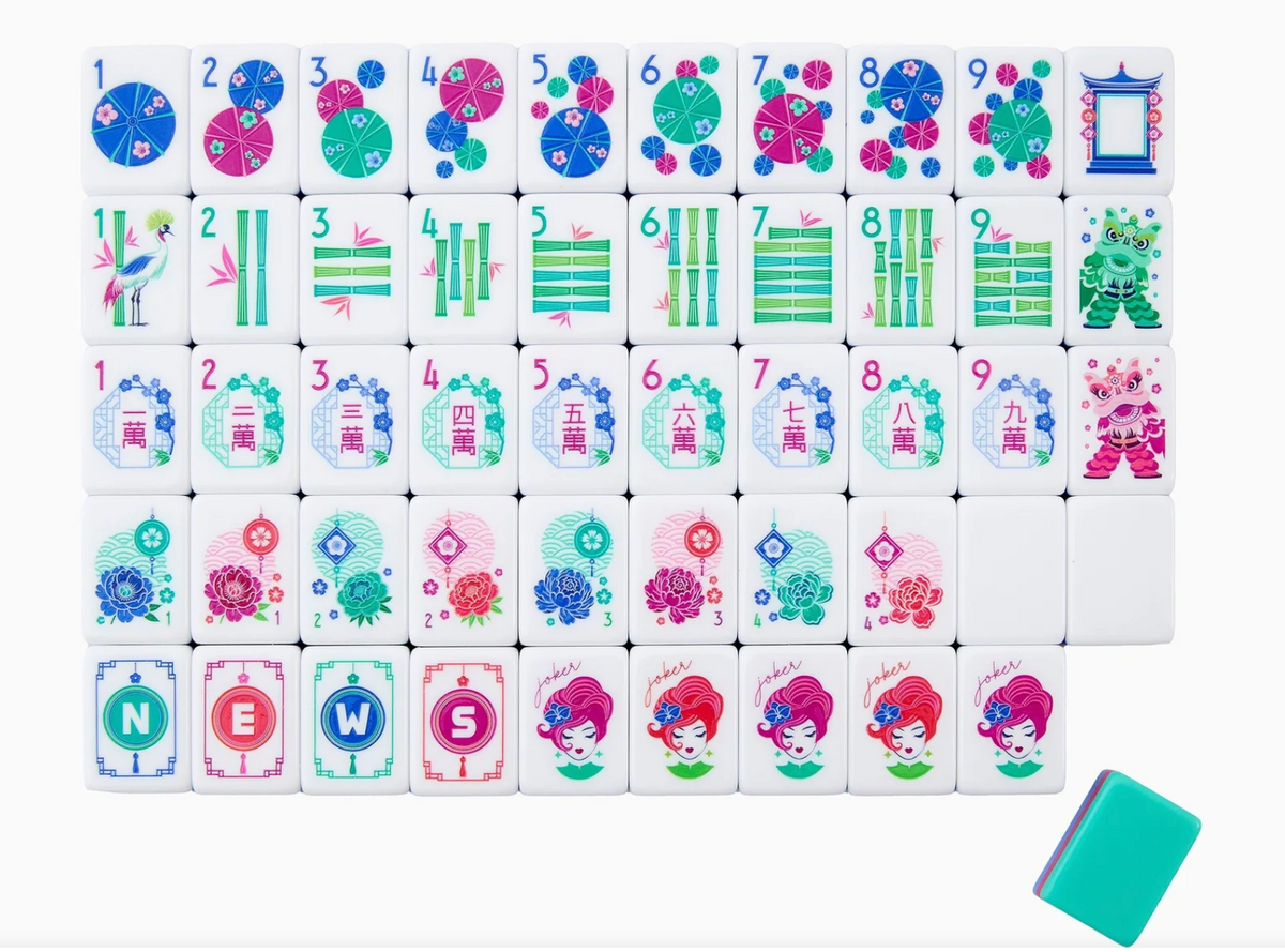 Seabreeze Mahjong Tiles