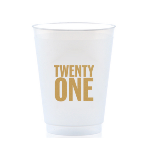 Socially Seri Twenty One Cups