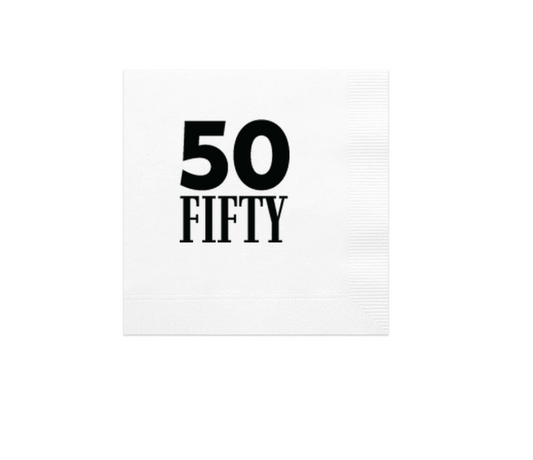 Socially Seri by The Social Society Fifty Napkins