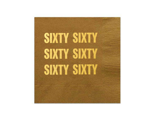 Socially Seri by The Social Society Sixty Napkins