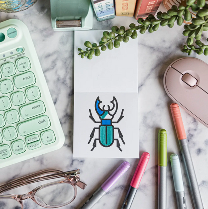 Birds, Bugs and Botany Mini Coloring Book