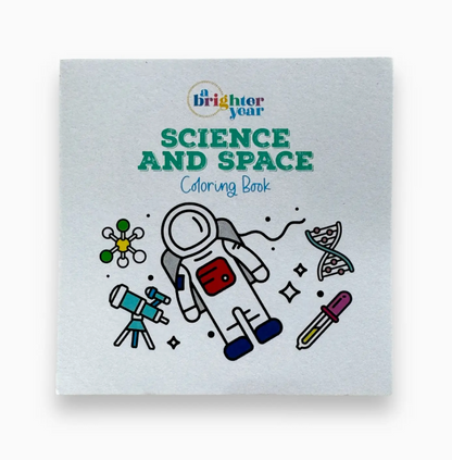 Science and Space Mini Coloring Book