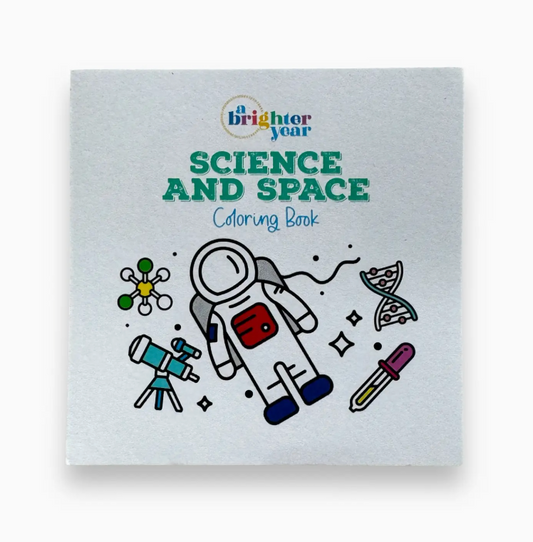 Science and Space Mini Coloring Book