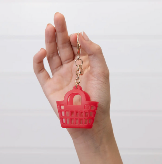 Itty Bitty Rosie Bag Charm - Raspberry