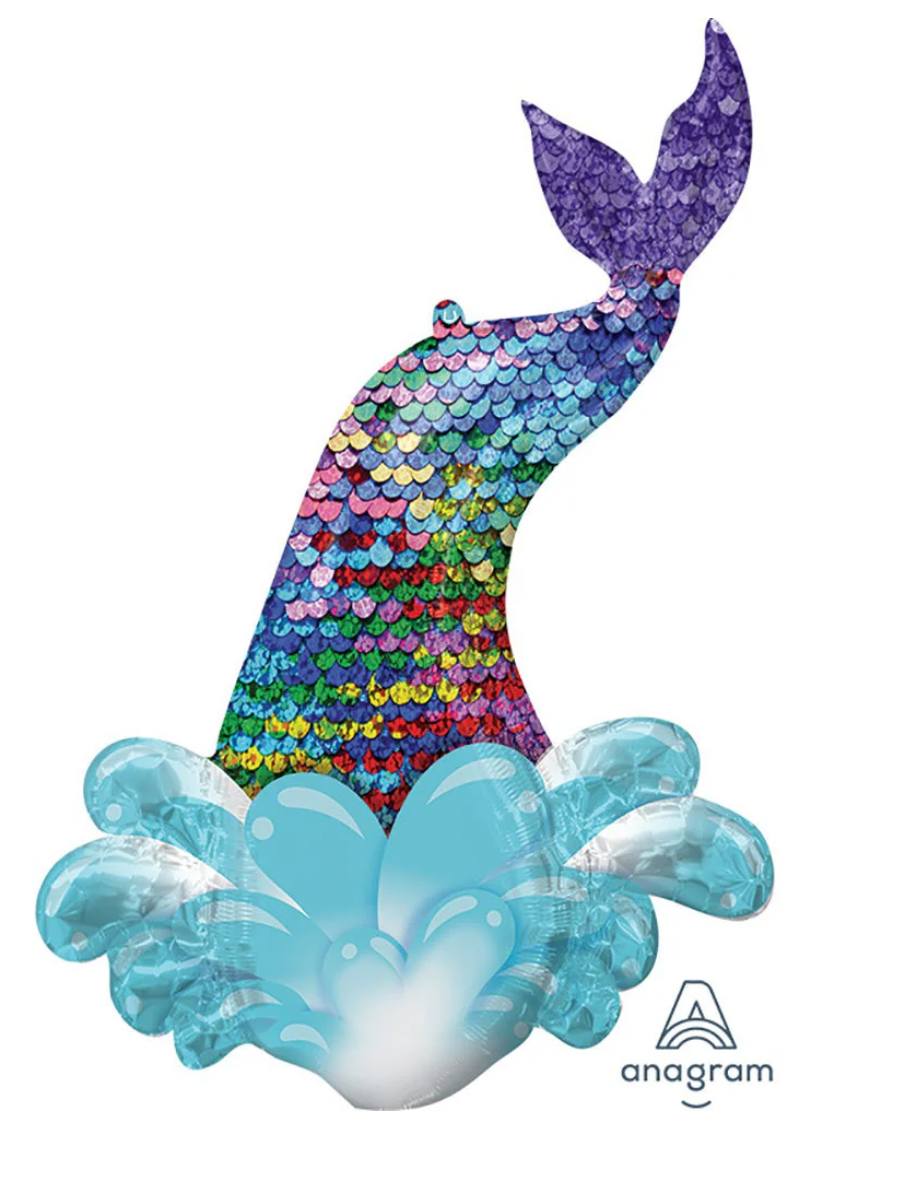 39" MERMAID SEQUIN TAIL