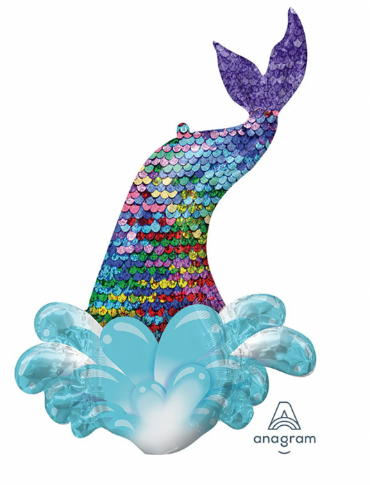 39" MERMAID SEQUIN TAIL