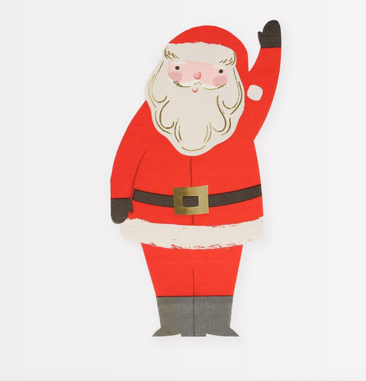 Jolly Santa Napkins