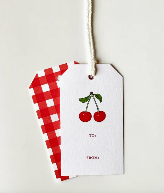 Cherry Gift Tags