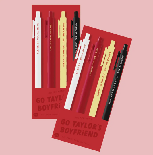 Go Taylor's Boyfriend Swiftie Jotter Pens
