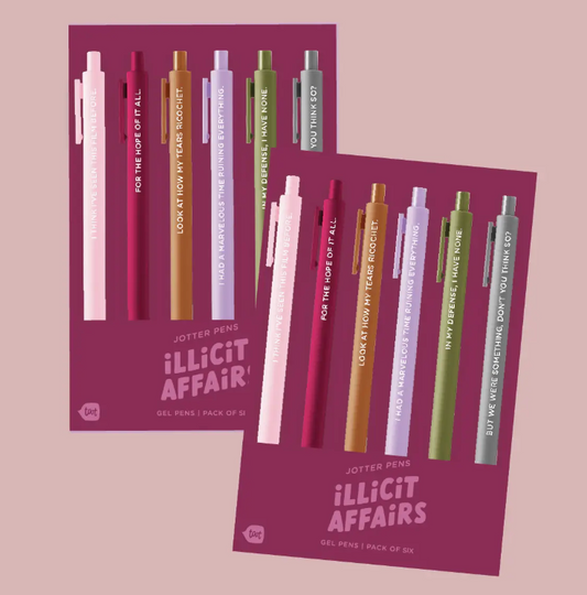 Illicit Affairs Swiftie Jotter Pens