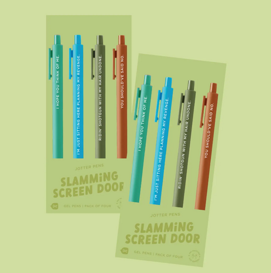 Slamming Screen Door Swiftie Jotter Pens