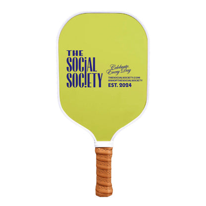 Socially Seri Pickleball Paddle - Blue/Lime Green