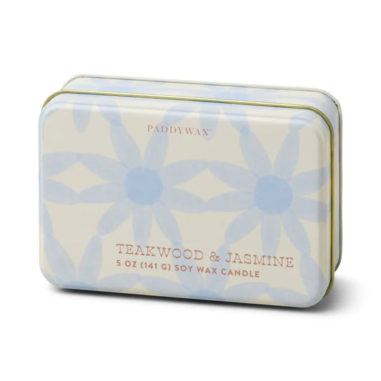 Everyday Tins 5 oz. Candle - Teakwood & Jasmine