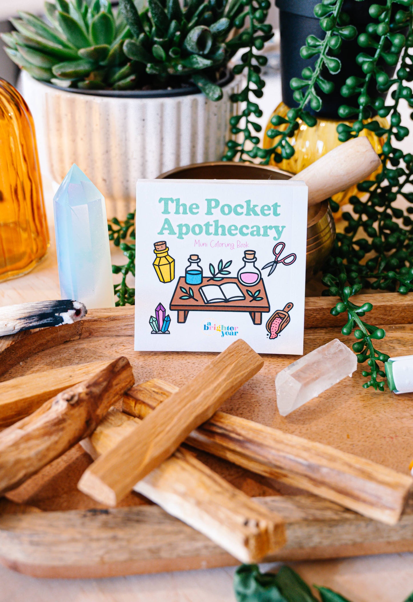 The Pocket Apothecary Mini Coloring Book