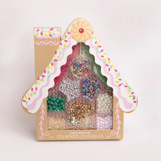 Gingerbread House DIY Letter Bead Kit