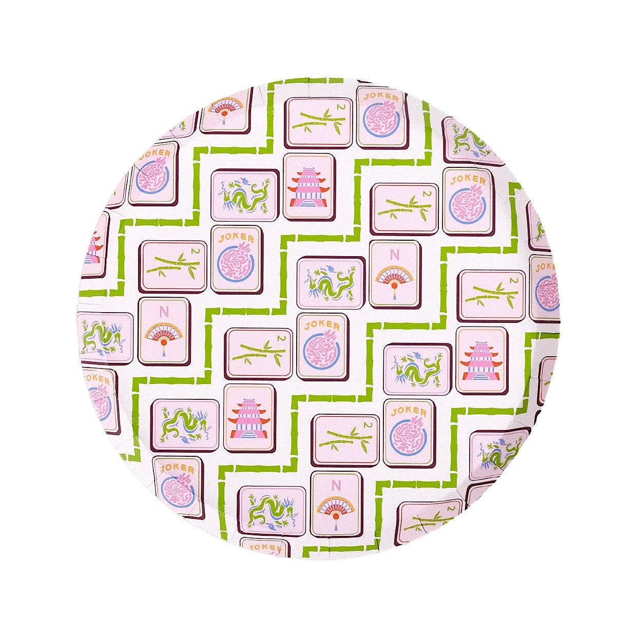 Mahjong Dessert Plates