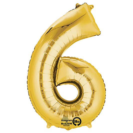 34" Anagram Gold Number - 6