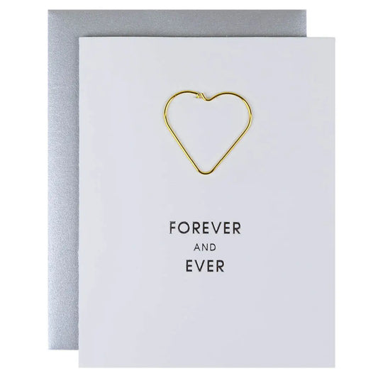 Forever and Ever - Letterpress Greeting Card