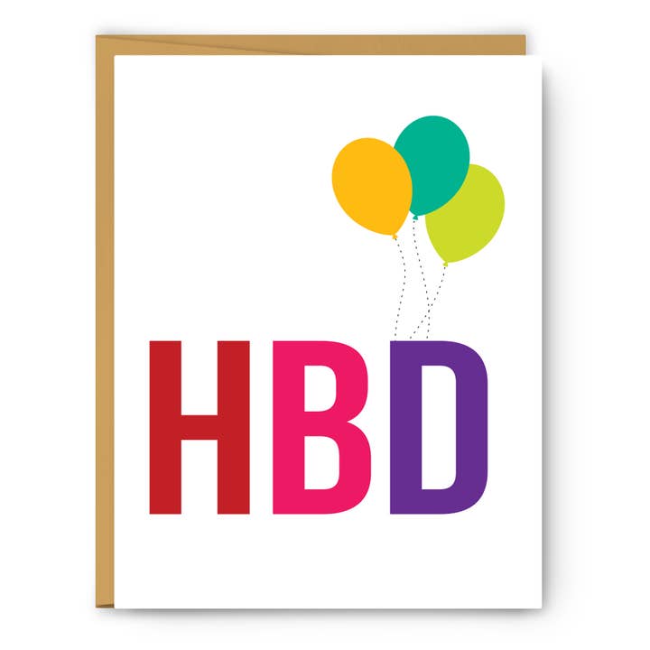 Hbd Card
