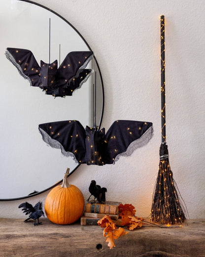 Hanging Light up Fabric Bat Set