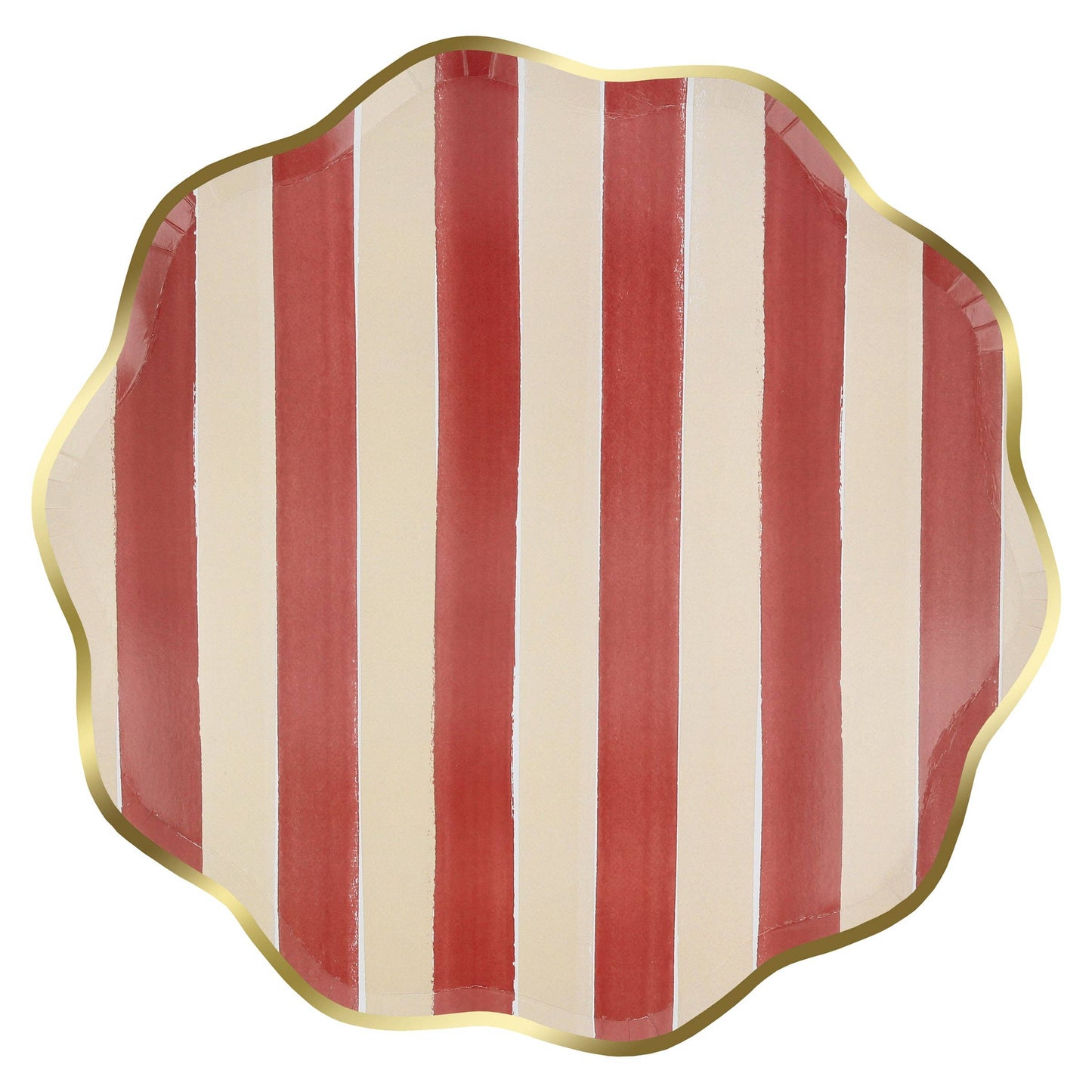 Fall Stripe Dinner Plates