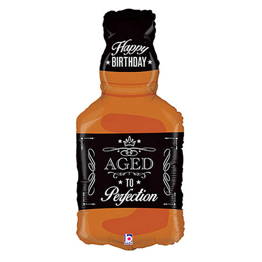 34" Aged To Perfection Whiskey Balloon