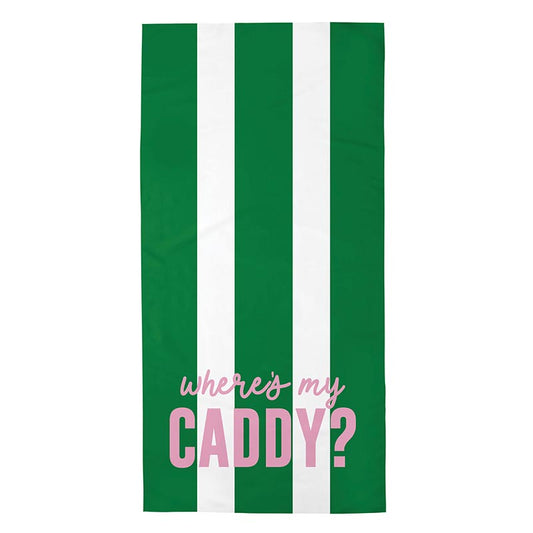 Where's My Caddy? Quick Dry Golf Towel