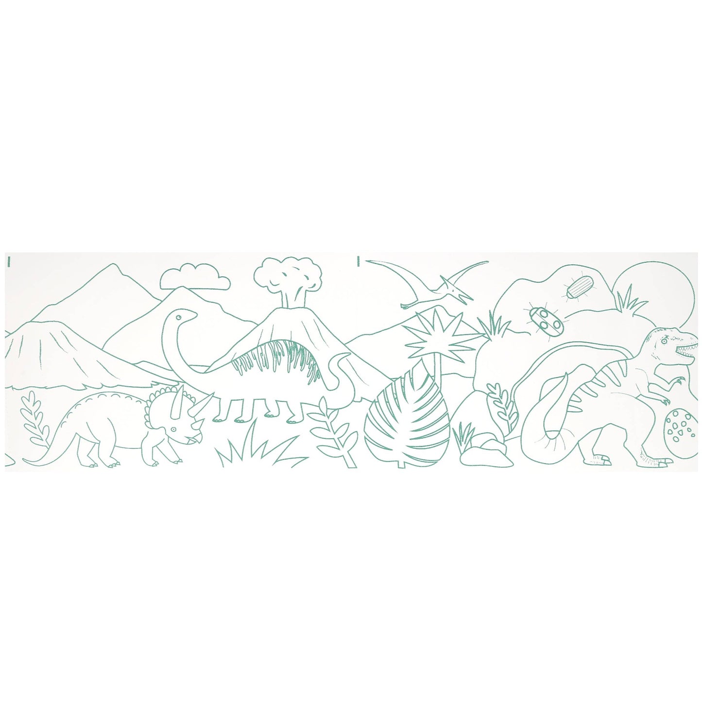 Dinosaur Colouring Roll